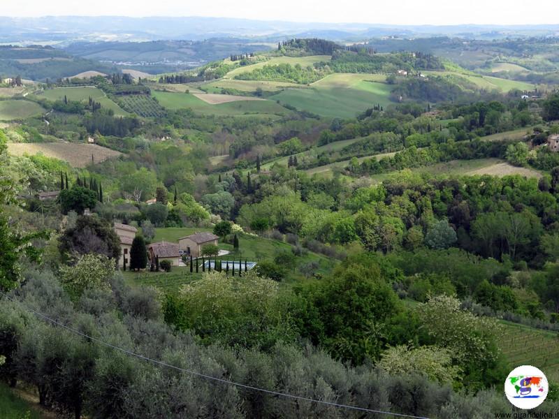  il panorama circostante