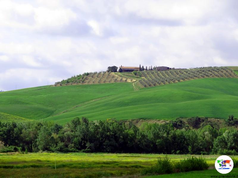 Panorami della Val d'Orcia visti dal Treno Natura