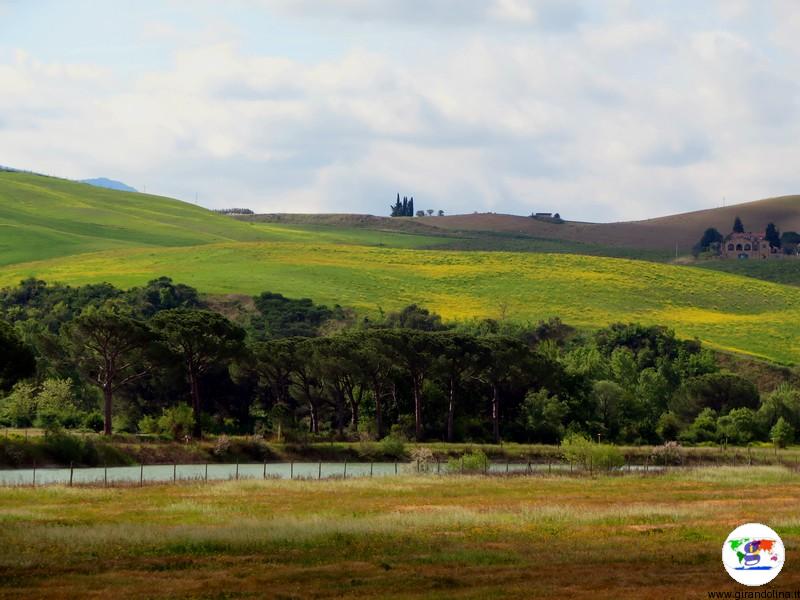 Panorami della Val d'Orcia visti dal Treno Natura