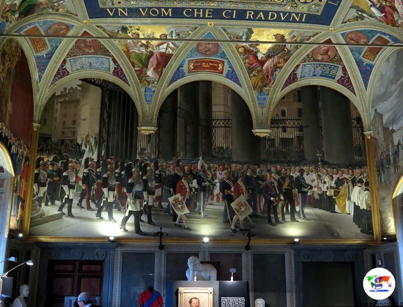Museo Civico, la Sala del Risorgimento