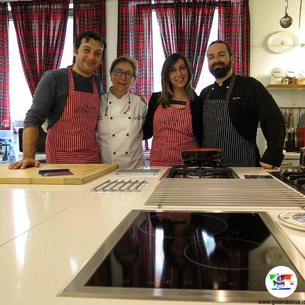 Gastronomia senese Lella e Francesco insieme a Elisa e Alessio