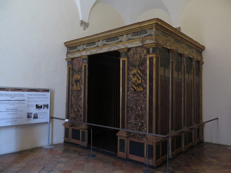 Palazzo Ducale di Urbino, l'Alcova del Duca
