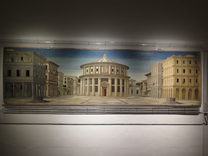 Palazzo Ducale di Urbino, il dipinto della Città Ideale