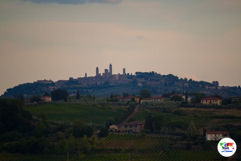 La veduta di San Gimignano (photo credits Laura C.)