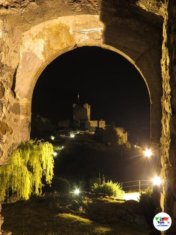 Castel Grumello by night