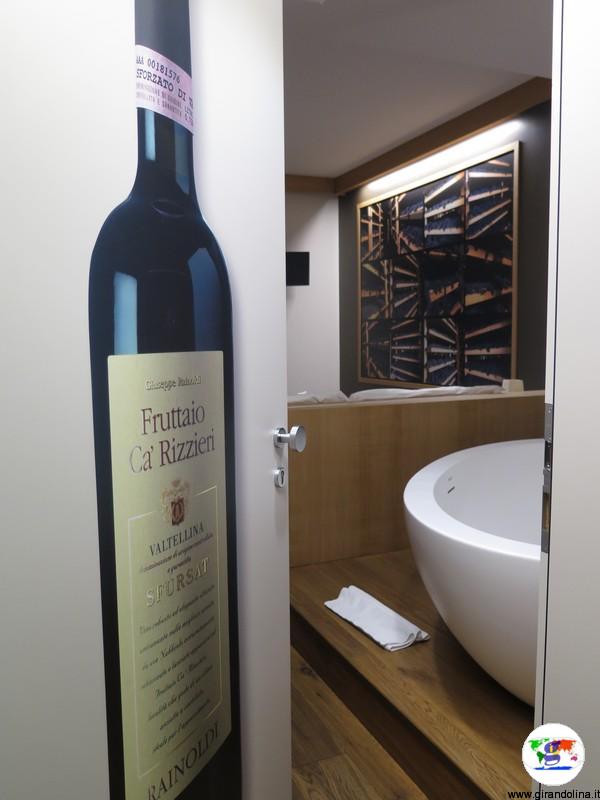 La nostra junior suite presso il Wine Hotel Retici Balzi