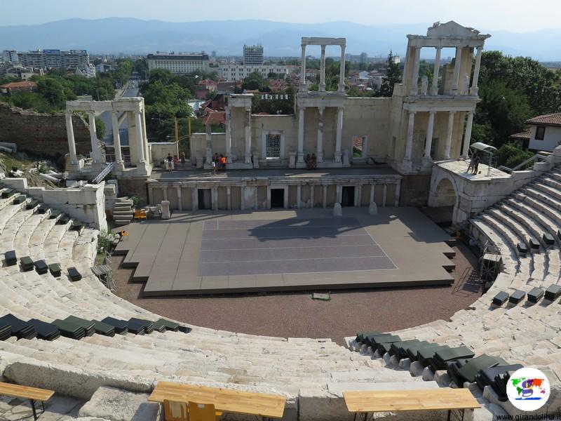  il  Teatro Romano   di Philippopoli