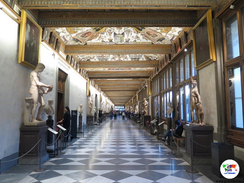 Galleria degli Uffizi - il percorso del Principe