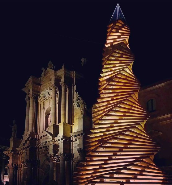 L''albero di natale di Siracusa