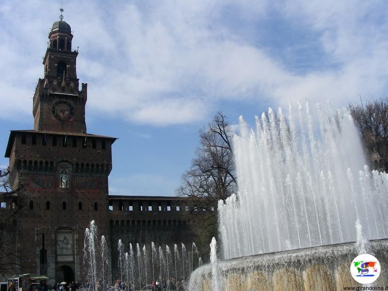 Milano , il Castello Sforzesco fra le opere di Leonardo da Vinci