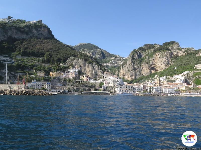 Amalfi- panorama dal traghetto