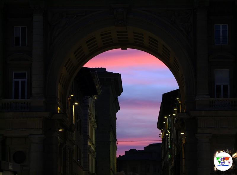 Firenze Romana- Arco Piazza della Repubblica