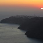Santorini - tramonto a Imerovigli