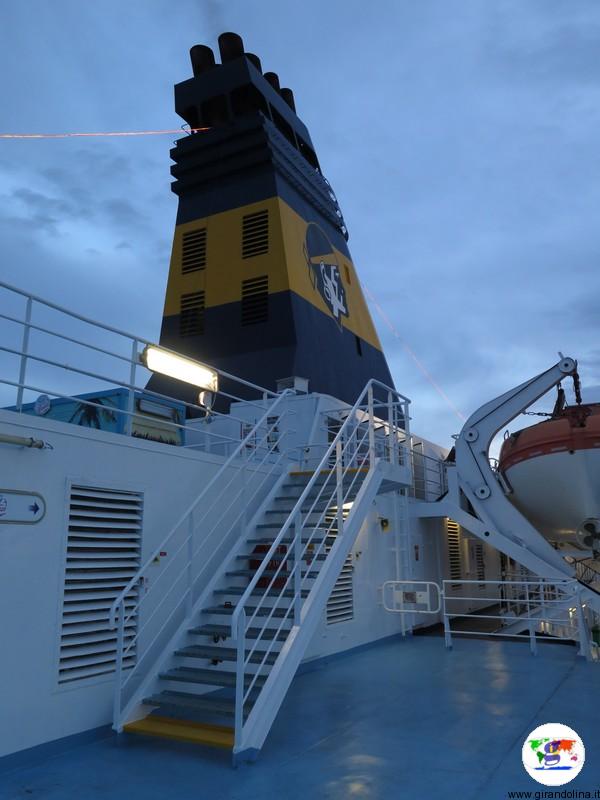 Corsica Ferries ancora al porto di Tolone,  Crociera Capodanno 2018