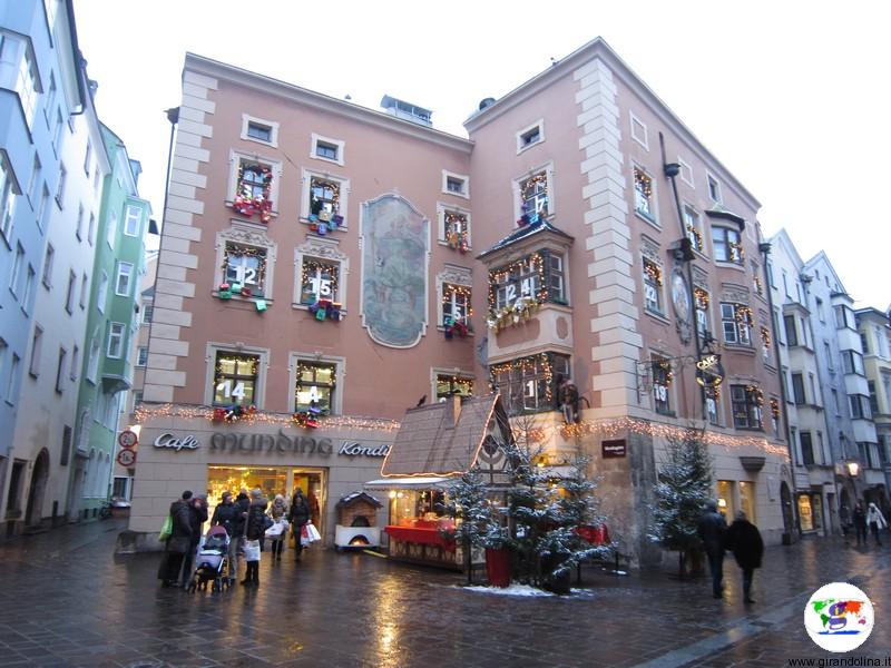 Mercatino di Natale a Innsbruck - le strade del centro