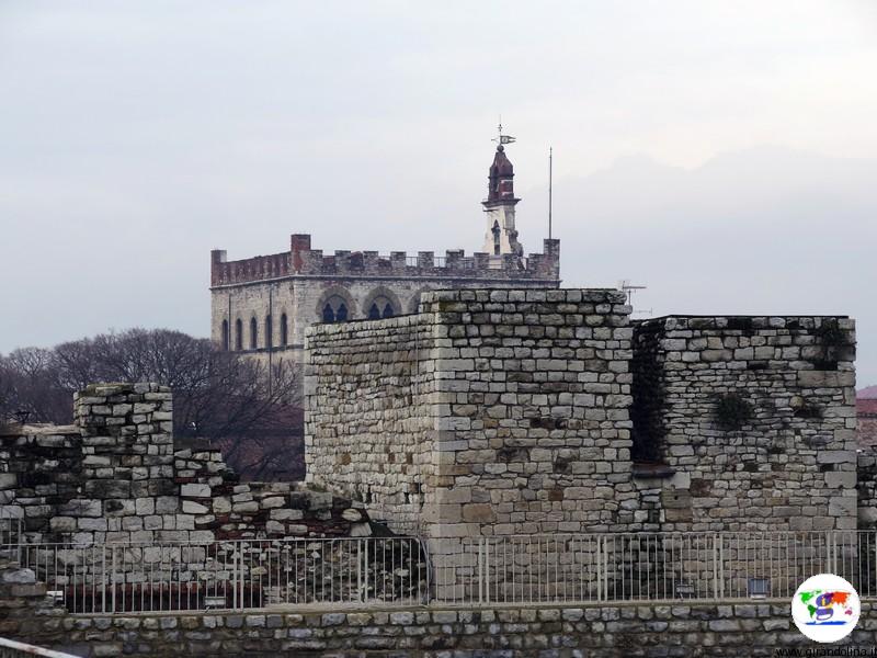 Il Castello dell'Imperatore a Prato , il panorama dal camminamento merlato