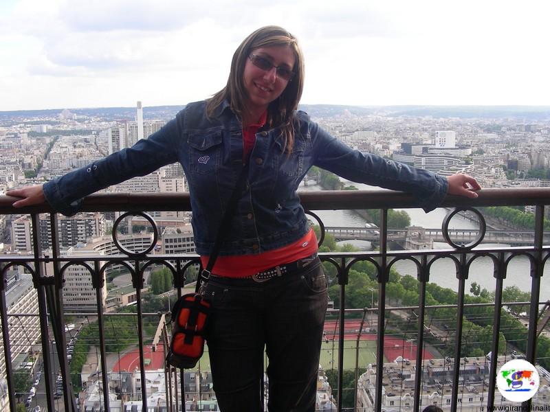 Il panorama visto dalla Torre Eiffel 