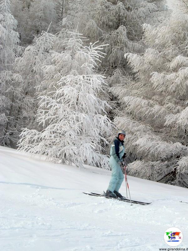 Elisa sulle piste del Monte Cimone