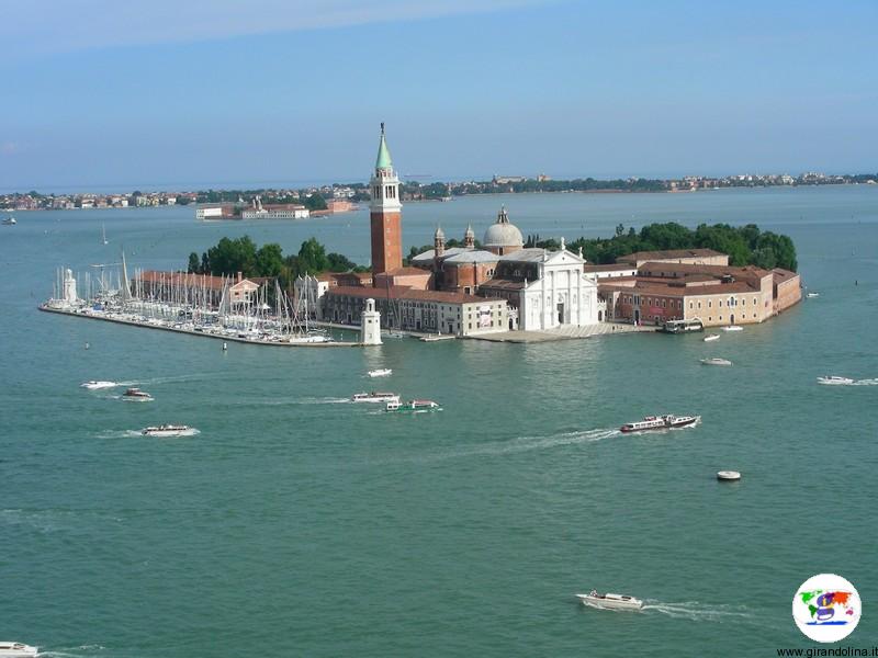 Venezia, l'Isola della Giudecca vista dal Campanile di San Marco