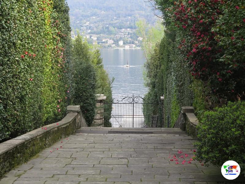 Isole Borromee - viale d'entrata dell'Isola Madre