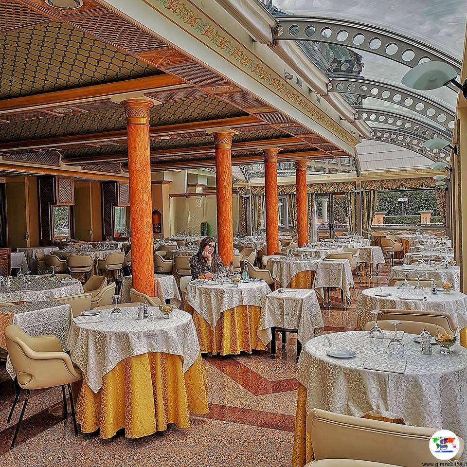 Hotel Astoria , la sala ristorante panoramica