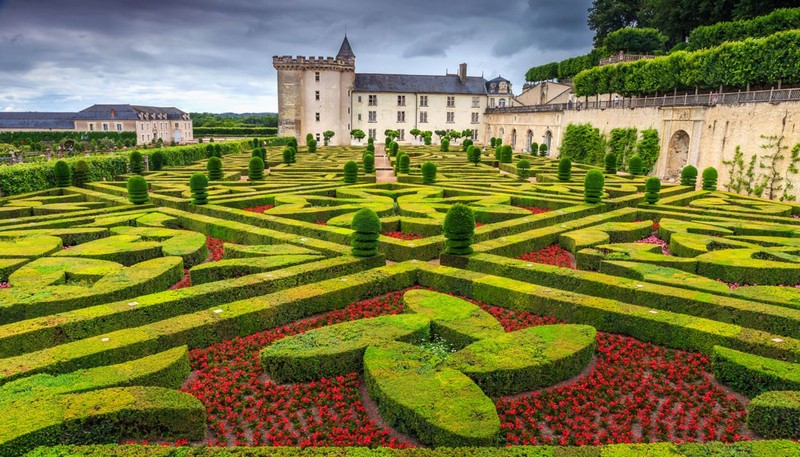 I 10 giardini più belli d'Europa, Giardini del Castello di Villandry , Francia (Photo Credits www.foxlife,it)