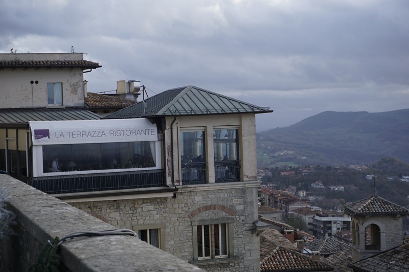 I Ristoranti di San Marino, il Ristorante la Terrazza