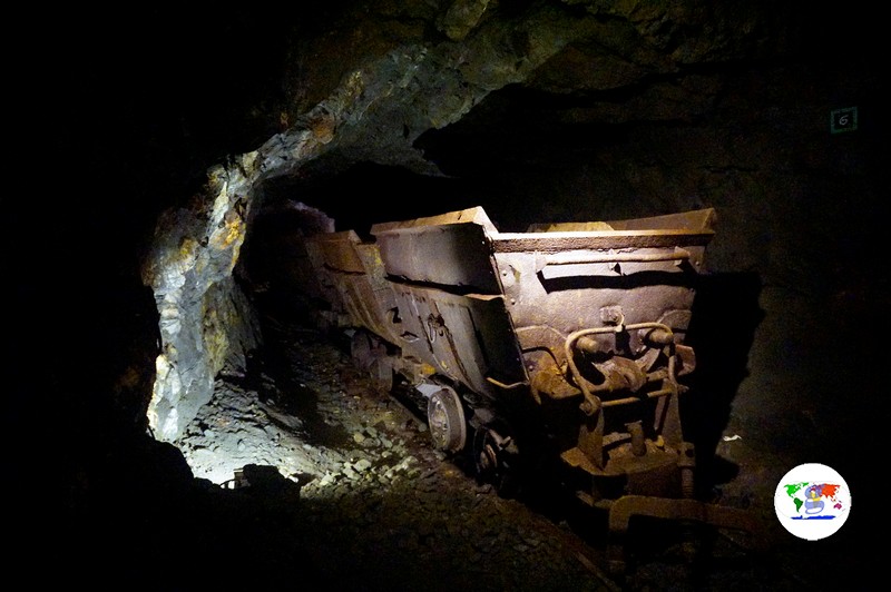 Miniera Monte Calamita, Gallerie del Ginevro