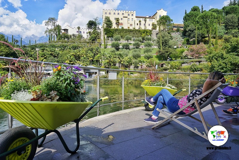 Giardini di Castel Trauttmansdorff il  Caffè delle Palme