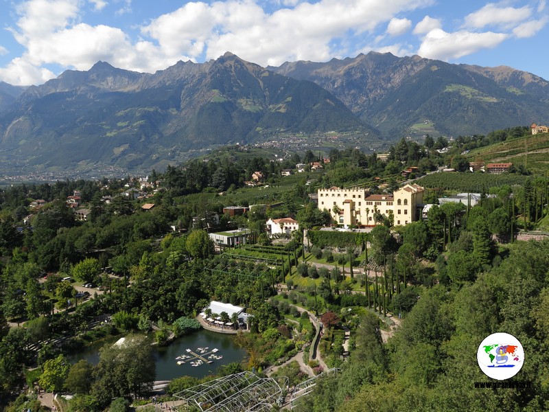 Merano la Perla dell'Alto Adige, il Castello Trauttmansdorff,