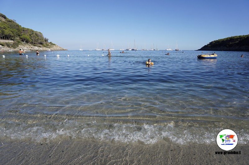 Isola d' Elba con i  bambini, la Spiaggia della Fetovaia