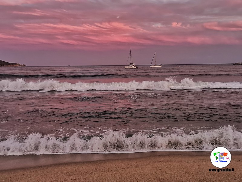 Isola d'Elba con i  bambini, il tramonto di Marina di Campo