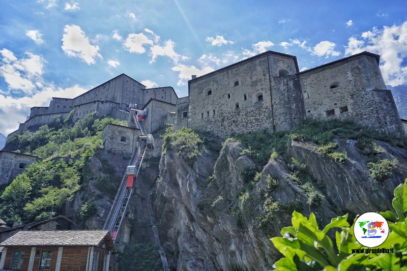 Il forte visto dal borgo