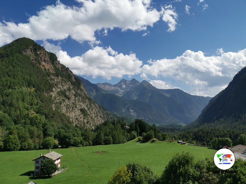 Dove dormire a Brusson, panorama dalla nostra camera sull Tre Dame di Challand