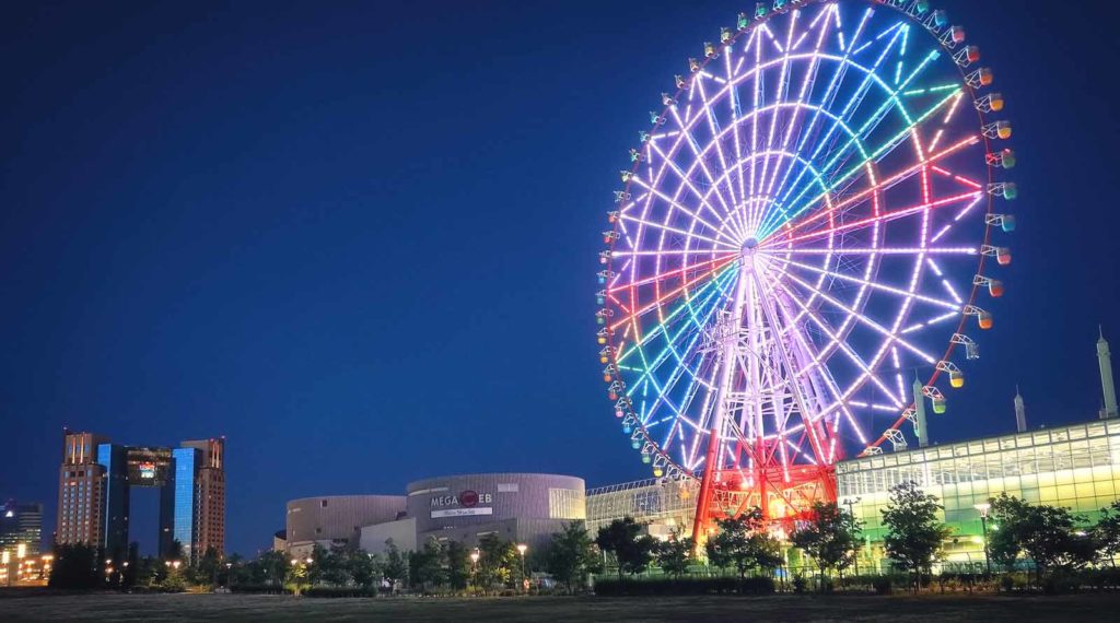 Daikanransha Sky Wheel (Odaiba, Tokyo Giappone) ph weekendpremium.it