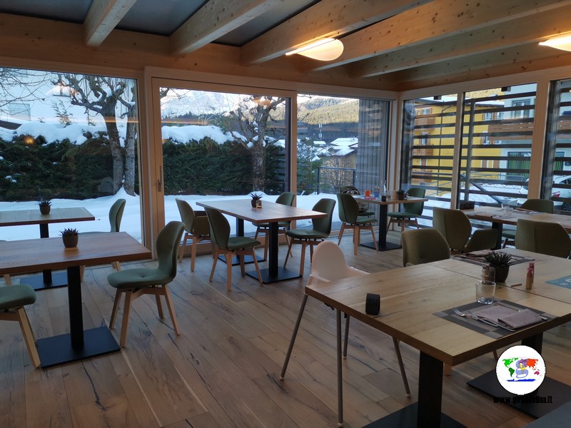 Hotel Eden Andalo, sala da pranzo Dolomiti