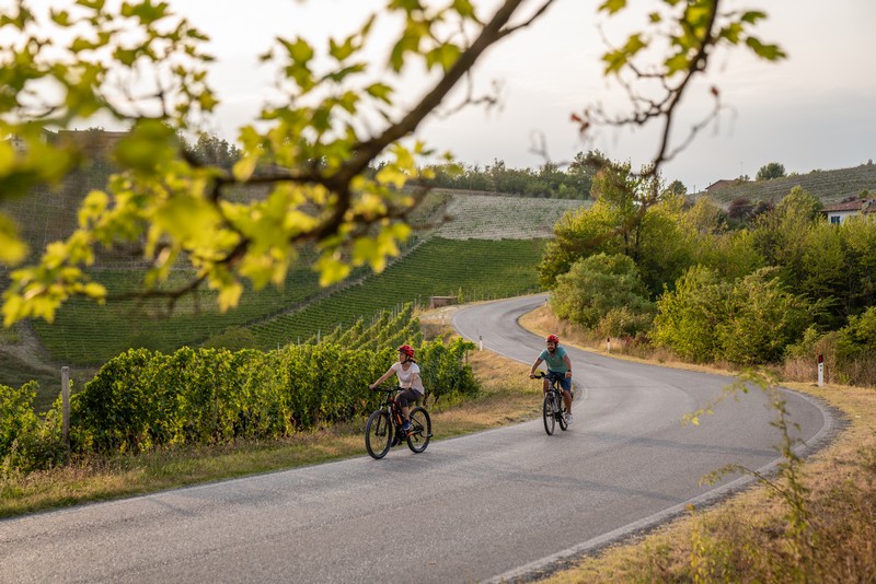 Piemonte on the road,  ebike 