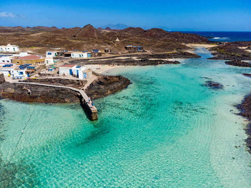 Pasqua alle Isole Canarie,  il mare cristallino