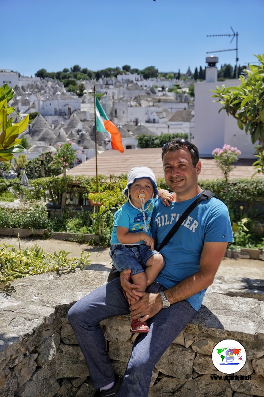 Alberobello con i suoi trulli