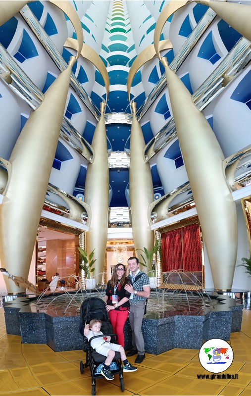 Burj Al Arab con i bambini