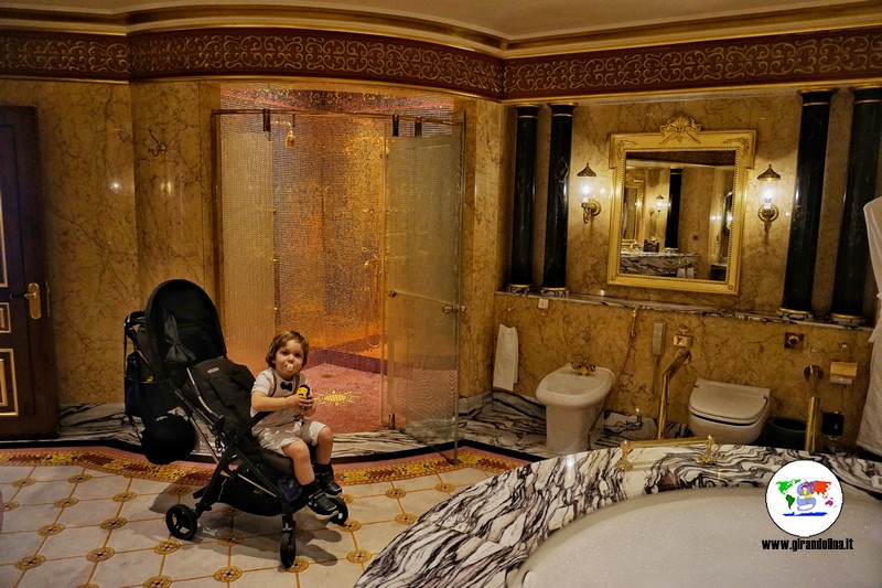  Il Burj Al Arab , il bagno della Royal Suite