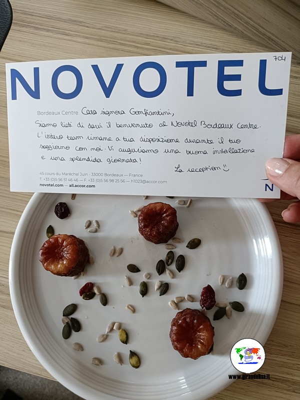 Il benvenuto del  Novotel Bordeaux Centre