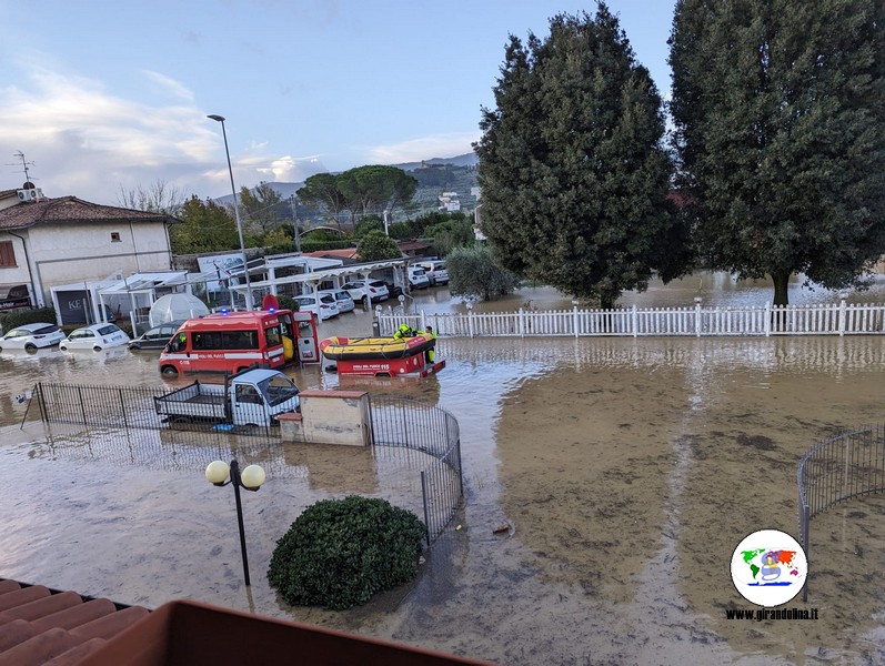 Alluvione a Quarrata il giorno dopo