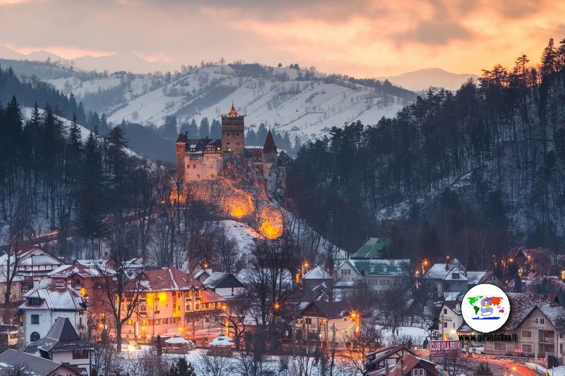 Dove sciare in Europa in Romania -  castello di Dracula